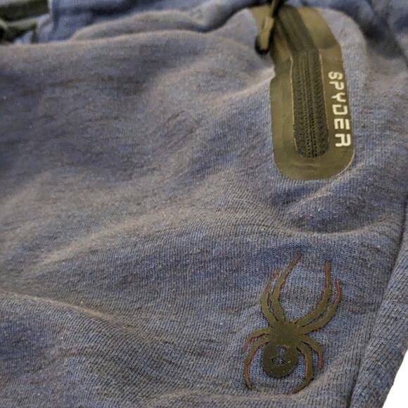 Navy Blue SPYDER Performance Joggers w/Zipper Pockets. New. Men's Small - Picture 6 of 8